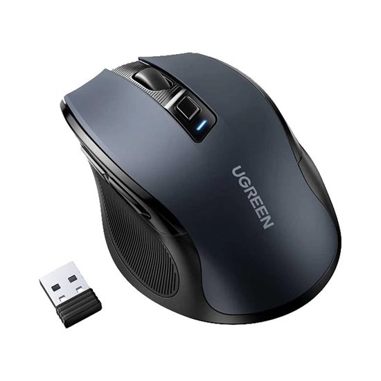 UGREEN MU006 Silent Black Ergonomic Wireless Mouse | 90545