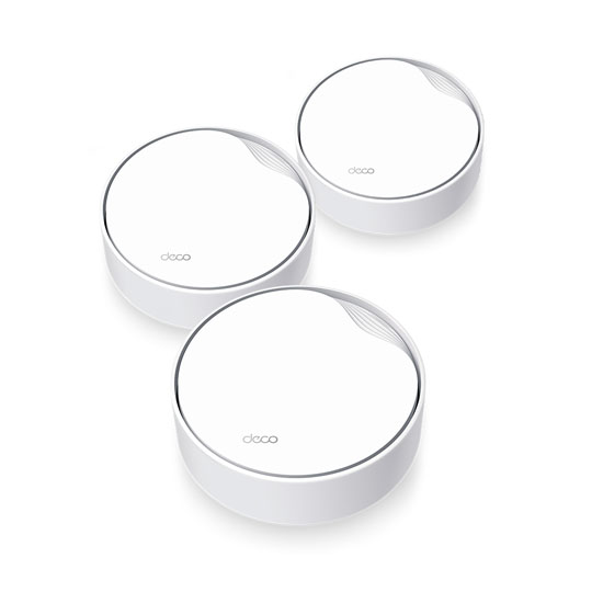 TP-Link Deco X50-PoE AX3000 Dual-Band WiFi 6 Whole Home Mesh Router (3 Pack)
