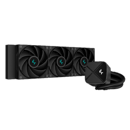 DeepCool LS720S ZERO DARK 360mm Liquid CPU Cooler