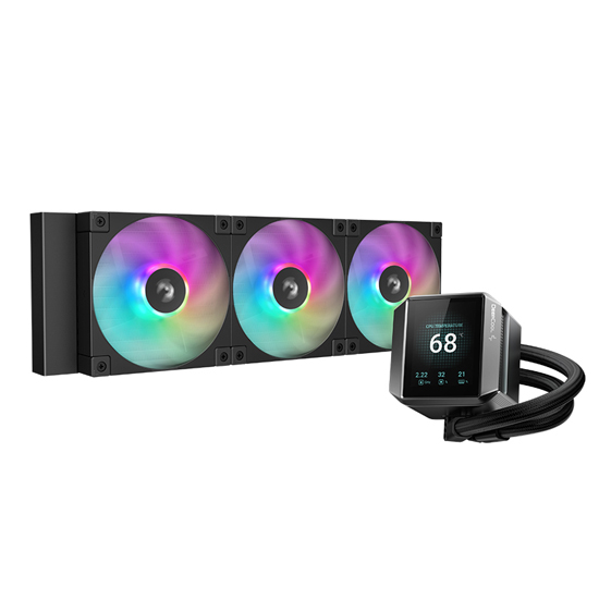 DeepCool MYSTIQUE 360 ARGB AIO Black Liquid CPU Cooler