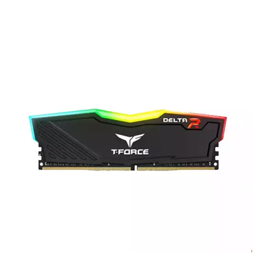 TEAM T-FORCE DELTA RGB White 8GB 3200MHz DDR4 Desktop Gaming RAM