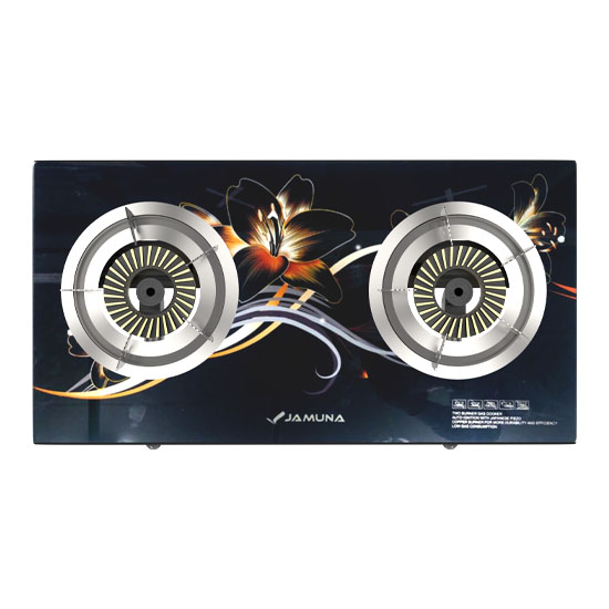 Jamuna JGS-CC22G Double Burner Gas Stove Knight LPG