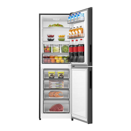 Hisense RB1G266NADR BMF Inverter Glass Door Dark Red Refrigerator 270L