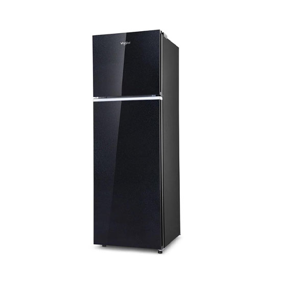Whirlpool NEO INV 258 GD Crystal Black CRP Refrigerator 258L