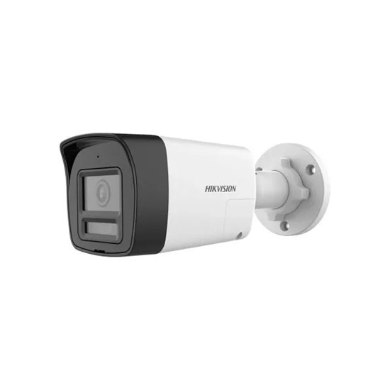 Hikvision DS-2CE16D0T-LXTS 2MP Two Way Audio And Siren Fixed Mini Bullet CC Camera