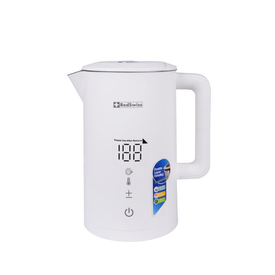 Red Swiss RSEKP 1501D Electric 1.5L Kettle With Touch Screen