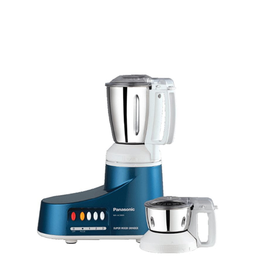 Panasonic MX-AC210S Super Mixer Grinder 2 Jars - Blue