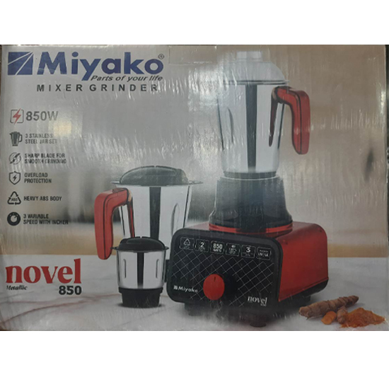 Miyako Novel 850W Mixer Grinder