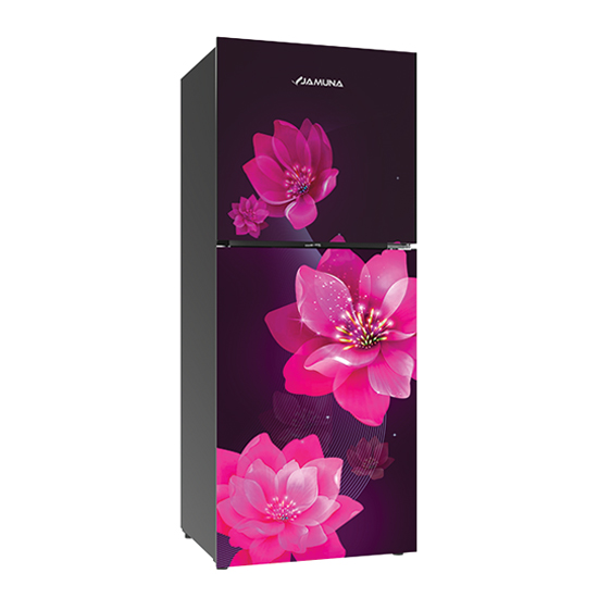 Jamuna JE5-TM2E0QD Pink Lotus Refrigerator 250L