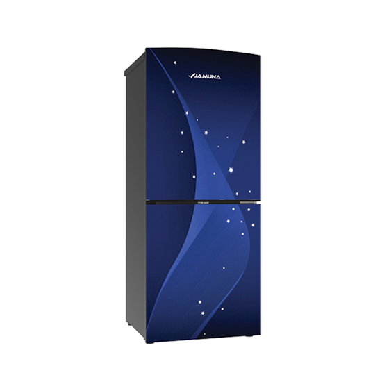 Jamuna JE5-BM2J8QD Glazy Blue Refrigerator 208L