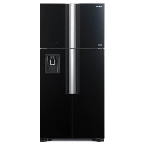 Hitachi R-W690P7PB (GBK) Big French Refrigerator 586L