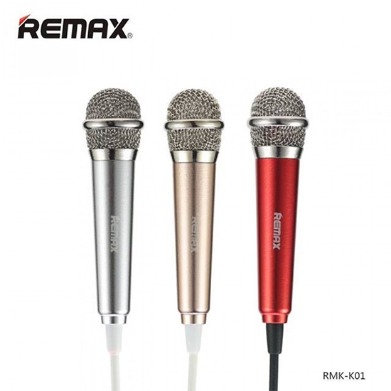 Remax RMK-K01 Mini Microphone, 3.5MM Audio Cable