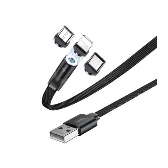 Remax RC-169TH Flag Series 3 in 1 Magnetic Charging Cable