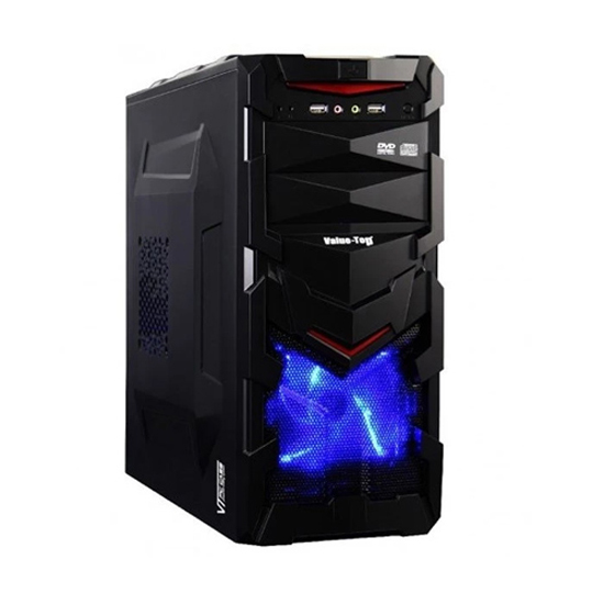 Value Top VT-K76-L Blue ATX Gaming Casing with Standard PSU