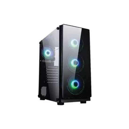 Aptech AP-192-7A ATX RGB Gaming Black Casing