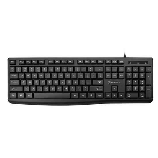 Micropack K206 Wired USB Keyboard With Bangla