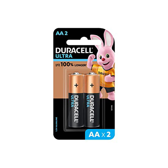 Duracell AA Alkaline Batteries 2 PCS