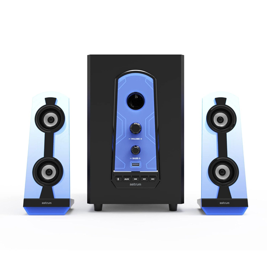 Astrum SM070 2.1CH Bluetooth & Aux-in USB LED Speaker