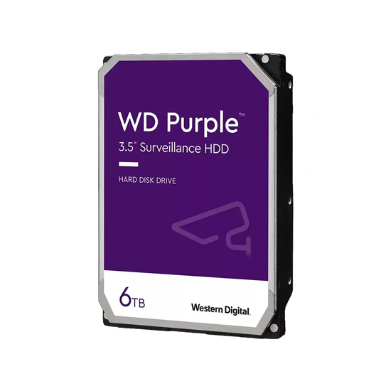 Western Digital 6TB 3.5 Inch 5400RPM Purple Surveillance HDD