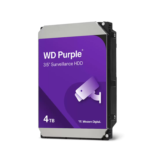 Western Digital Purple 4TB 3.5 Inch 5400RPM Surveillance HDD