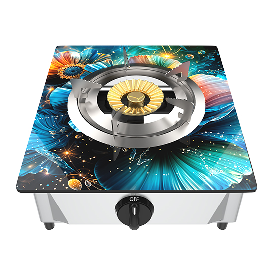 Jamuna JGS-NB01G Dreamy LPG/NG Brass Burner Gas Stove