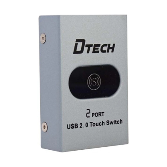 Dtech DT-8321 2 Ports USB Printer Sharing Switch Hub (Manual)