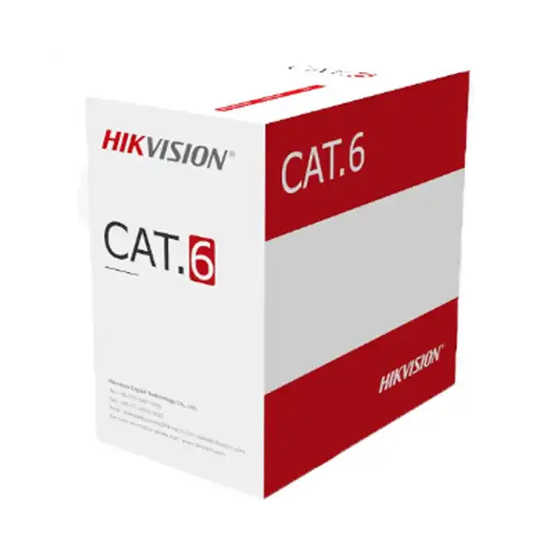 Hikvision DS-1LN6U-W/CCA CAT6 1 Meter Network Cable