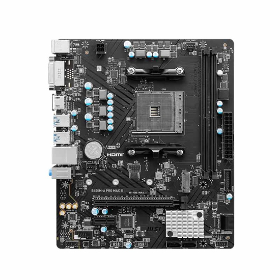 MSI B450M-A PRO MAX II DDR4 AMD AM4 Motherboard