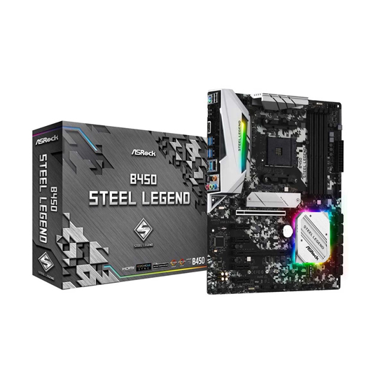 Asrock B450 Steel Legend DDR4 AMD Motherboard