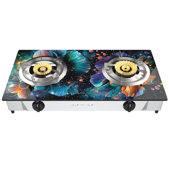 Jamuna JGS-NB12G Dreamy Brass Burner LPG-NG Gas Stove