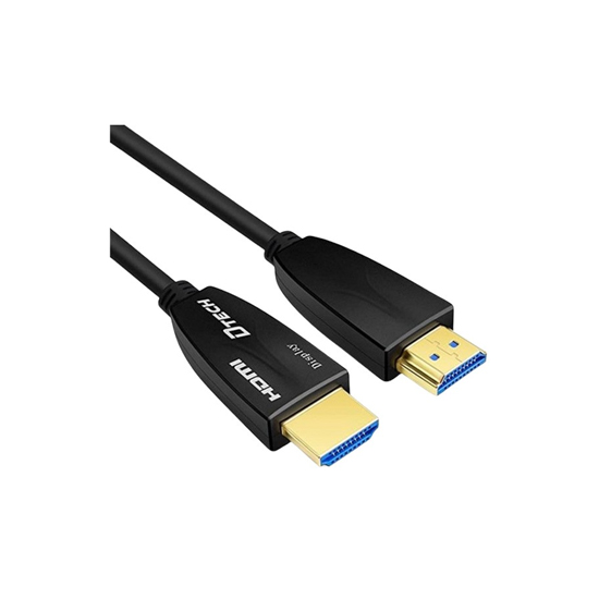 Dtech DT-HF-016 HDMI To HDMI Fiber Optic Cable 50M