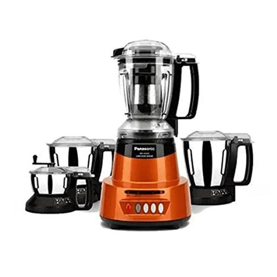 Panasonic MX-AV425 Mixer Grinder 4 jar Sunstone Orange 1500 Watt