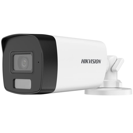 Hikvision DS-2CE17D0T-LFS 2MP Smart Hybrid Light Audio Fixed Bullet Camera