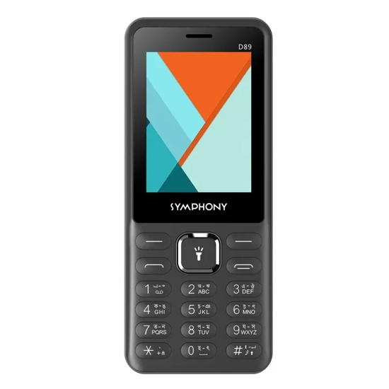 Symphony D89 Dual Sim Feature Phone With Long Standby Time