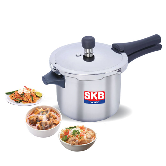 SKB Popular Stainless Steel Pressure Cooker 5 Liter