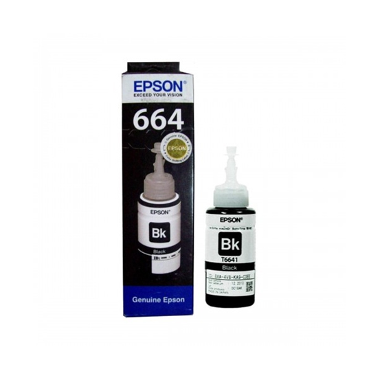 Epson T664 Black Ink Bottle