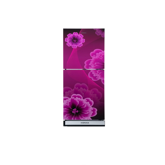 KONKA Refrigerator-KRB-190GB-Purpel Peony-2-Door, Bottom Freezer (190 Ltr)