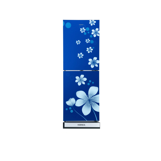 KONKA Refrigerator-KRB-230GB-Blue Delphinium-2-Door, Bottom Freezer (230 Ltr)