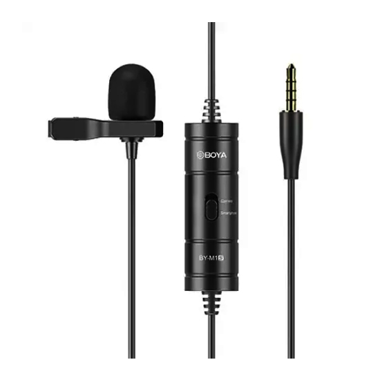 BOYA BY-M1S Universal Lavalier Microphone