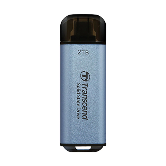 Transcend TS2TESD300C 2TB USB Type-C OTG Sky Blue Portable External SSD