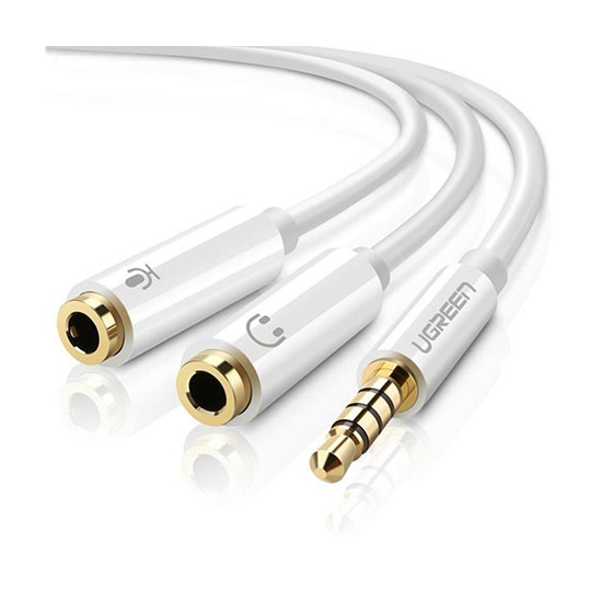 UGREEN AV141 (10789) 3.5mm Male To 2 Female Audio Cable