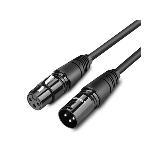 UGREEN AV130 (20714) Cannon XLR Male To Female Extension Cable 10M