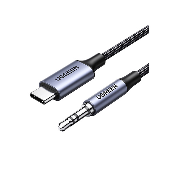 UGREEN CM450 (20192) USB-C To 3.5mm Male Audio Cable With Chip 1M