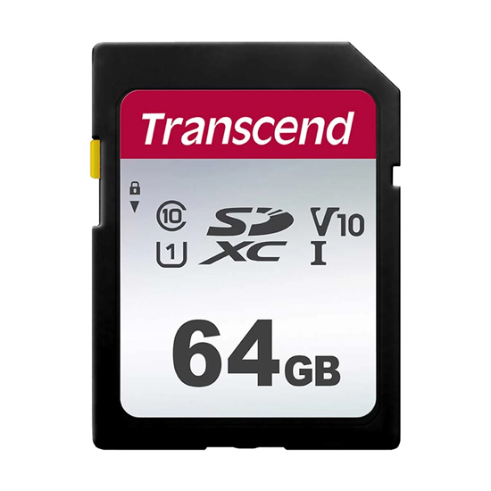 Transcend SDXC/SDHC TS64GSDC300S 64GB UHS-I U1 SD Card