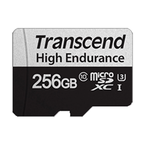 Transcend microSDXC TS256GUSD350V 256GB Micro SDXC Class 10 UHS-I U1 Memory Card