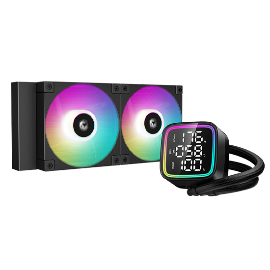 DeepCool LD240 ARGB AIO Black Liquid CPU Cooler