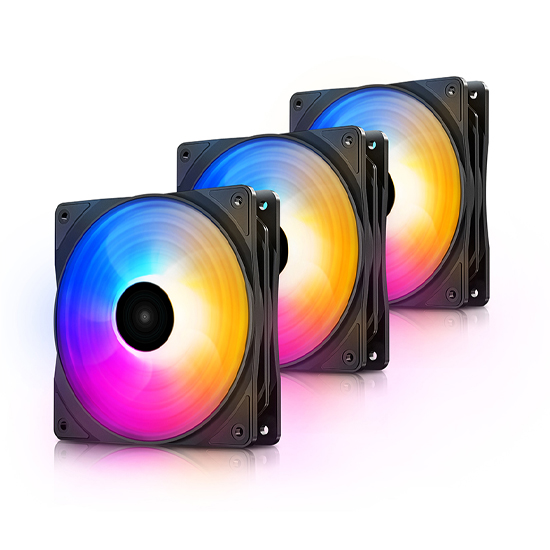 DeepCool RF120 FS-3 IN 1 (3xFAN) LED Casing Cooling Fan