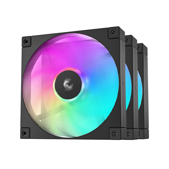 DeepCool FD14 ARGB 3 IN 1 (3xFAN) Black Casing Cooling Fan