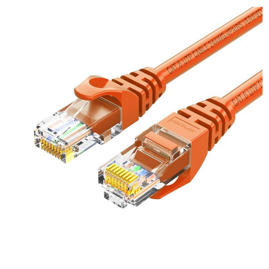 Hikvision DS-1NP6UEC0-OR 10M CAT6 U/UTP Patch Cord Cable 10 Meter