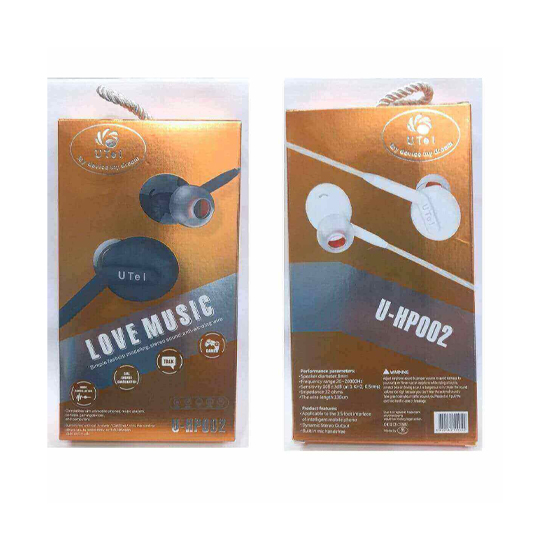UTEL UHP002 Good Quality Earphone